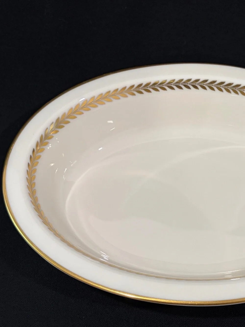 Vintage Lenox IMPERIAL P 338 Oval Vegetable Bowl 9 3/4” USA - Multiple Pristine!